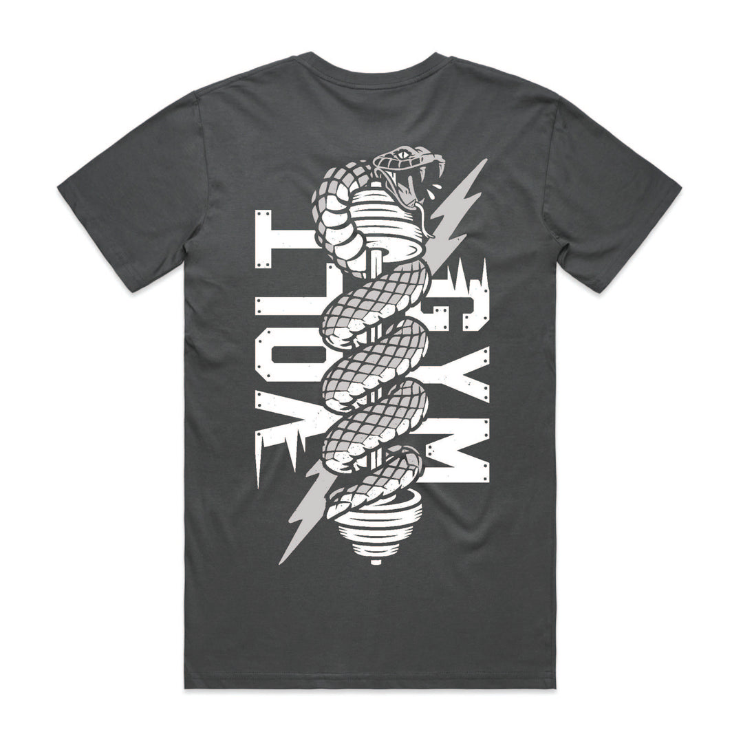Charcoal Volt Gym Serpent Tee