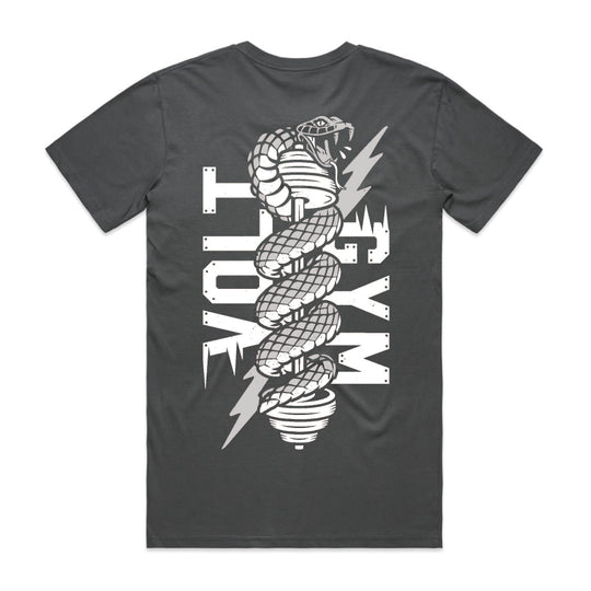 Charcoal Volt Gym Serpent Tee