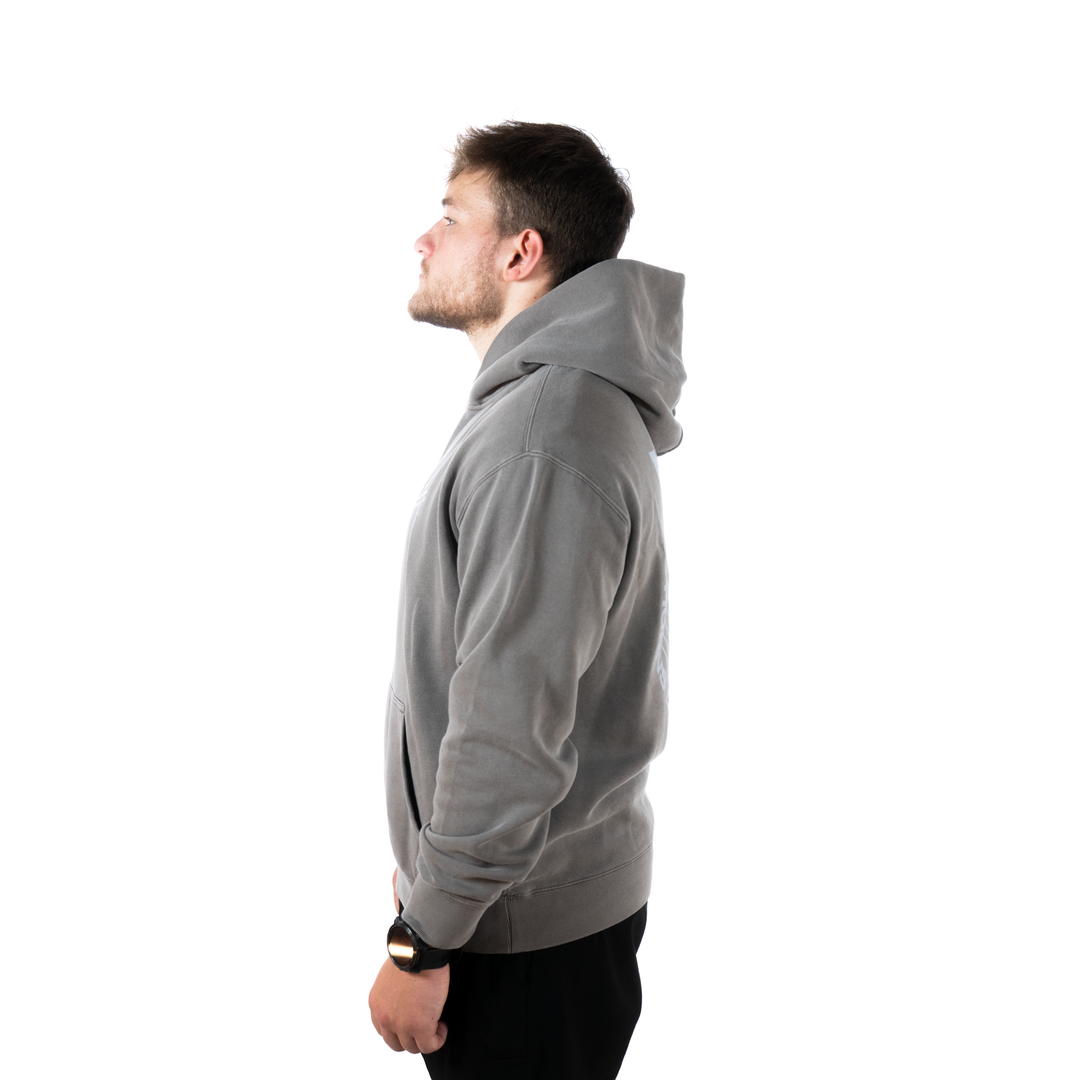 VOLT Horns Down Hoody - FADED GREY