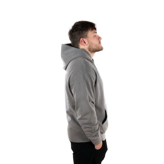 VOLT Horns Down Hoody - FADED GREY