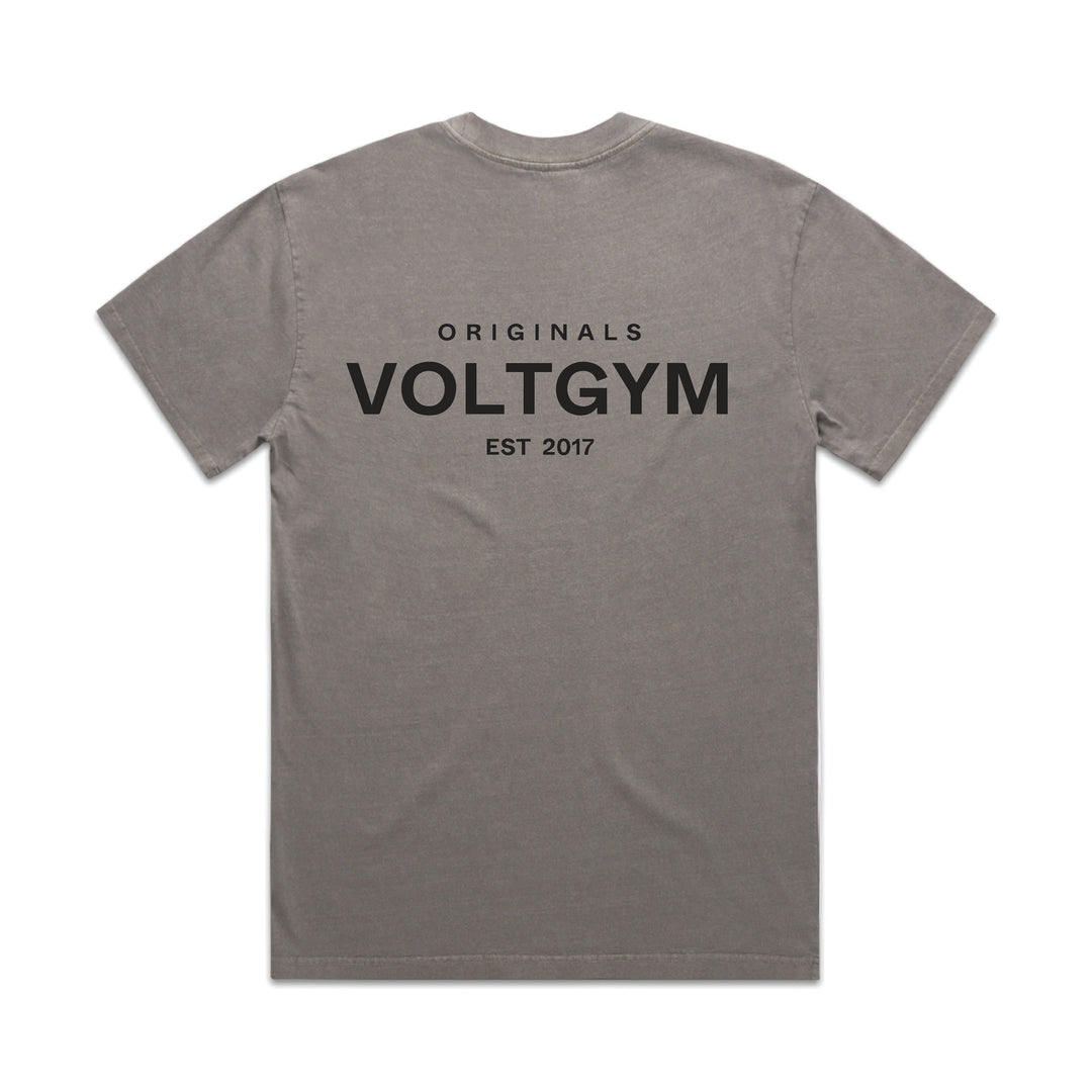 VOLT Originals Tee UNISEX - FADED GREY