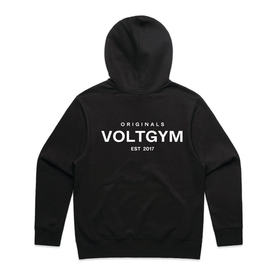 VOLT Originals Hoody UNISEX - BLACK