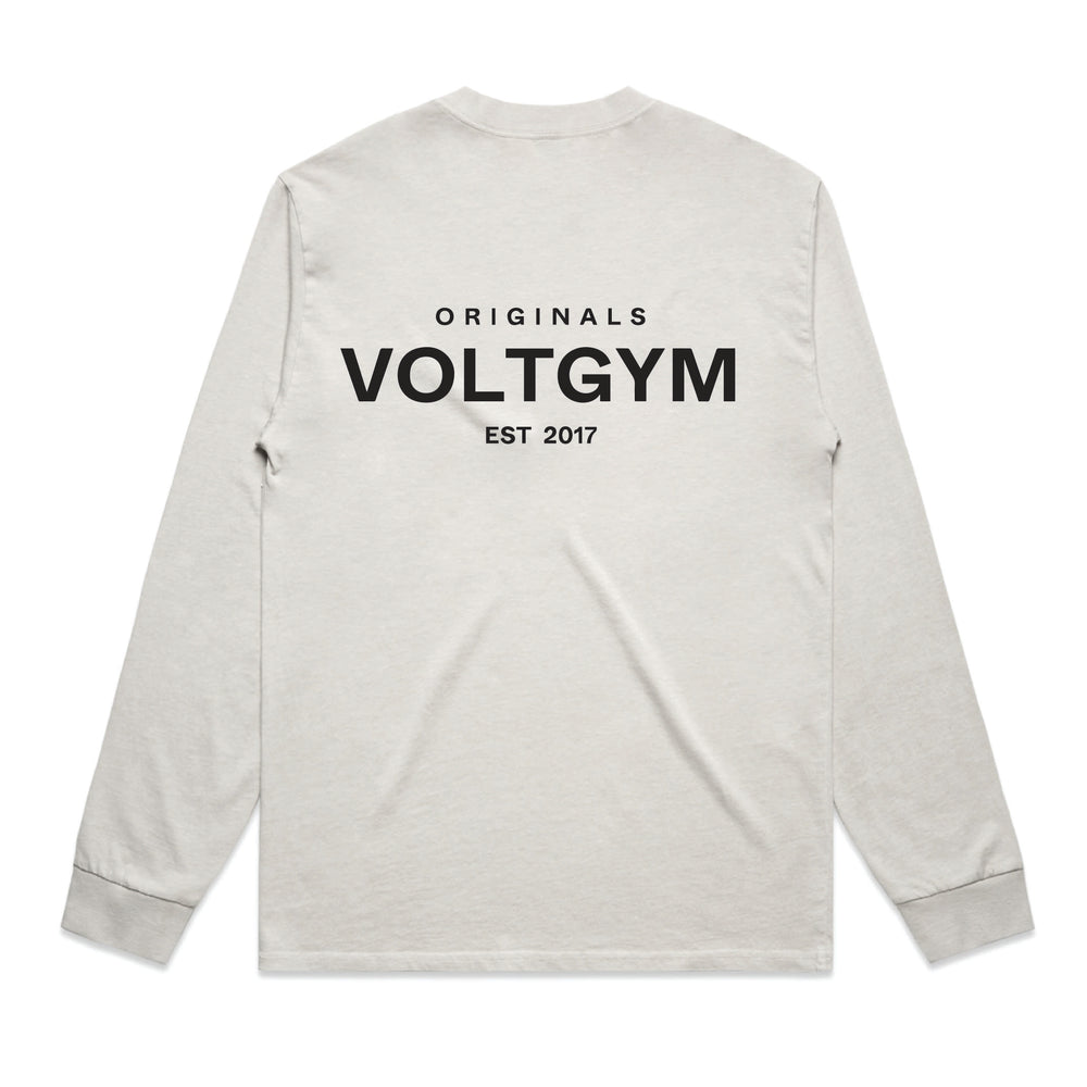 VOLT Originals Long Sleeve Top - FADED BONE