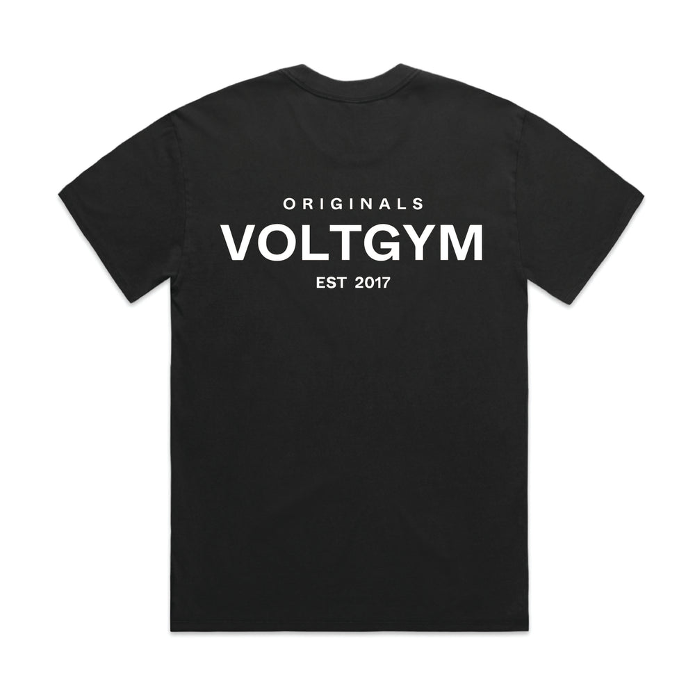 HEAVY FADED BLACK ORIGINALS TEE