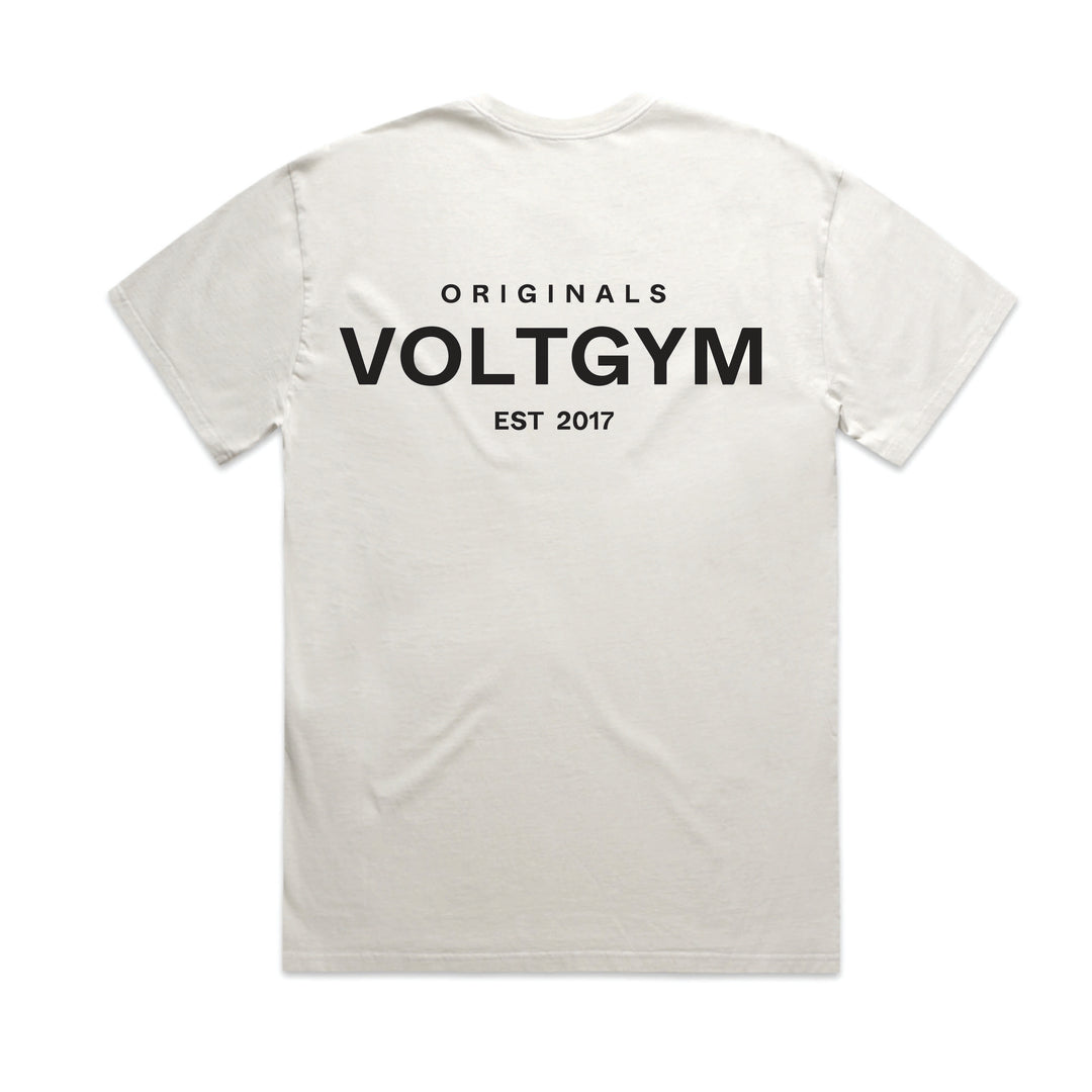 HEAVY FADED BONE ORIGINALS TEE
