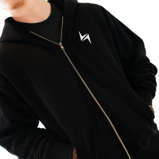 VOLT Originals Heavy Zip Hood - BLACK