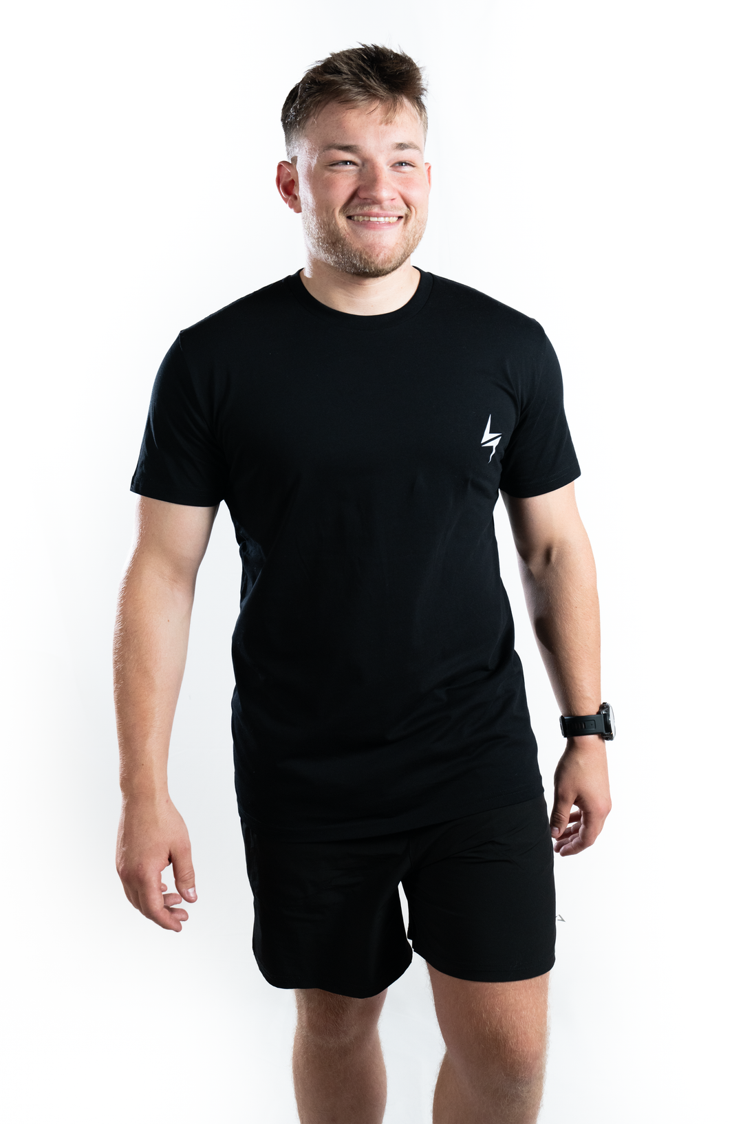 VOLT Plate Tee UNISEX - BLACK