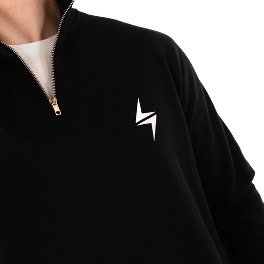 VOLT Originals Quarter Zip - BLACK