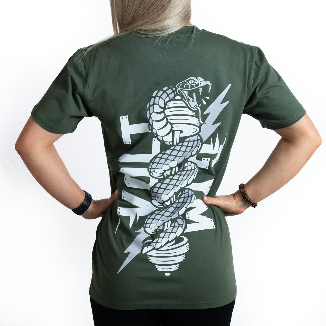 VOLT Serpent Tee UNISEX - CYPRESS