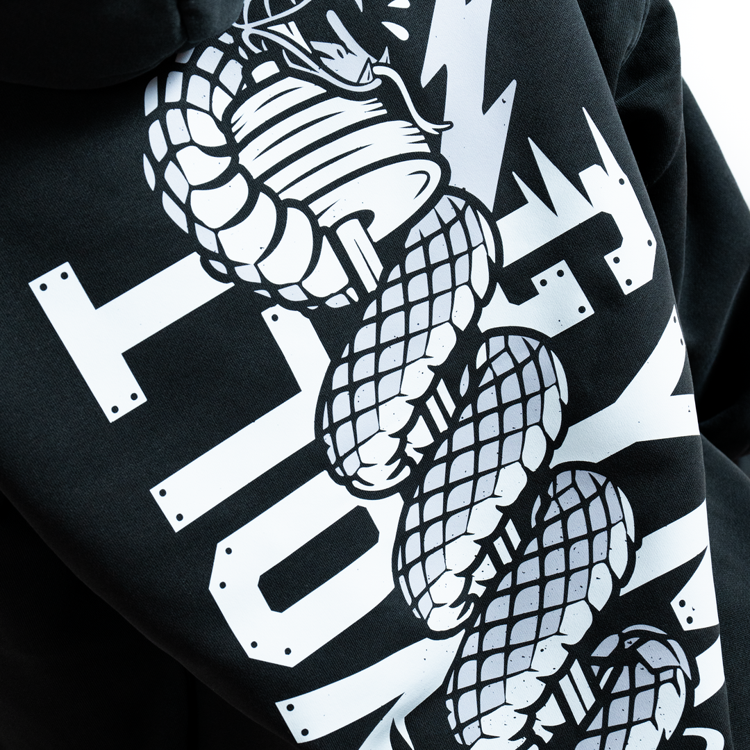 VOLT Serpent Hoody UNISEX - BLACK