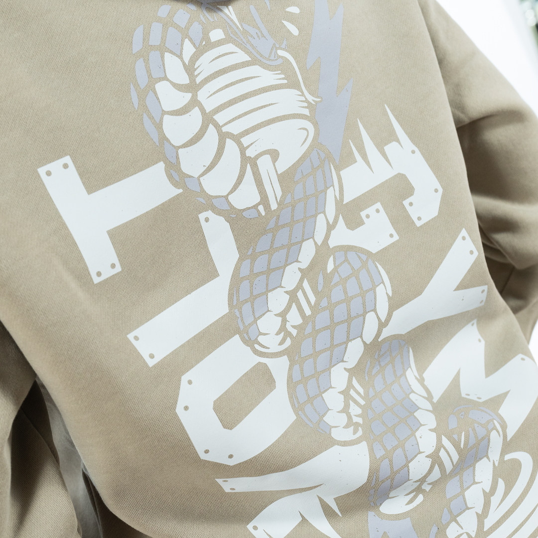 VOLT Serpent Hoody UNISEX - TAUPE