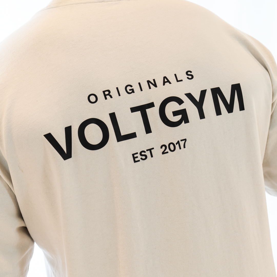 VOLT Originals Tee UNISEX - FADED BONE