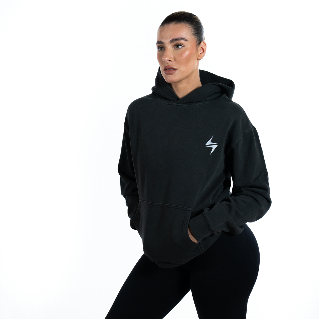 VOLT Plate Hoody UNISEX - BLACK