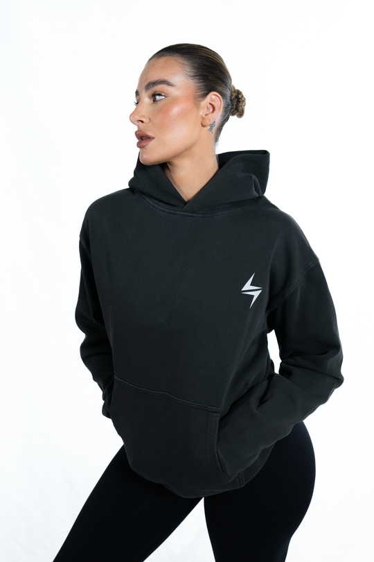 VOLT Plate Hoody UNISEX - BLACK