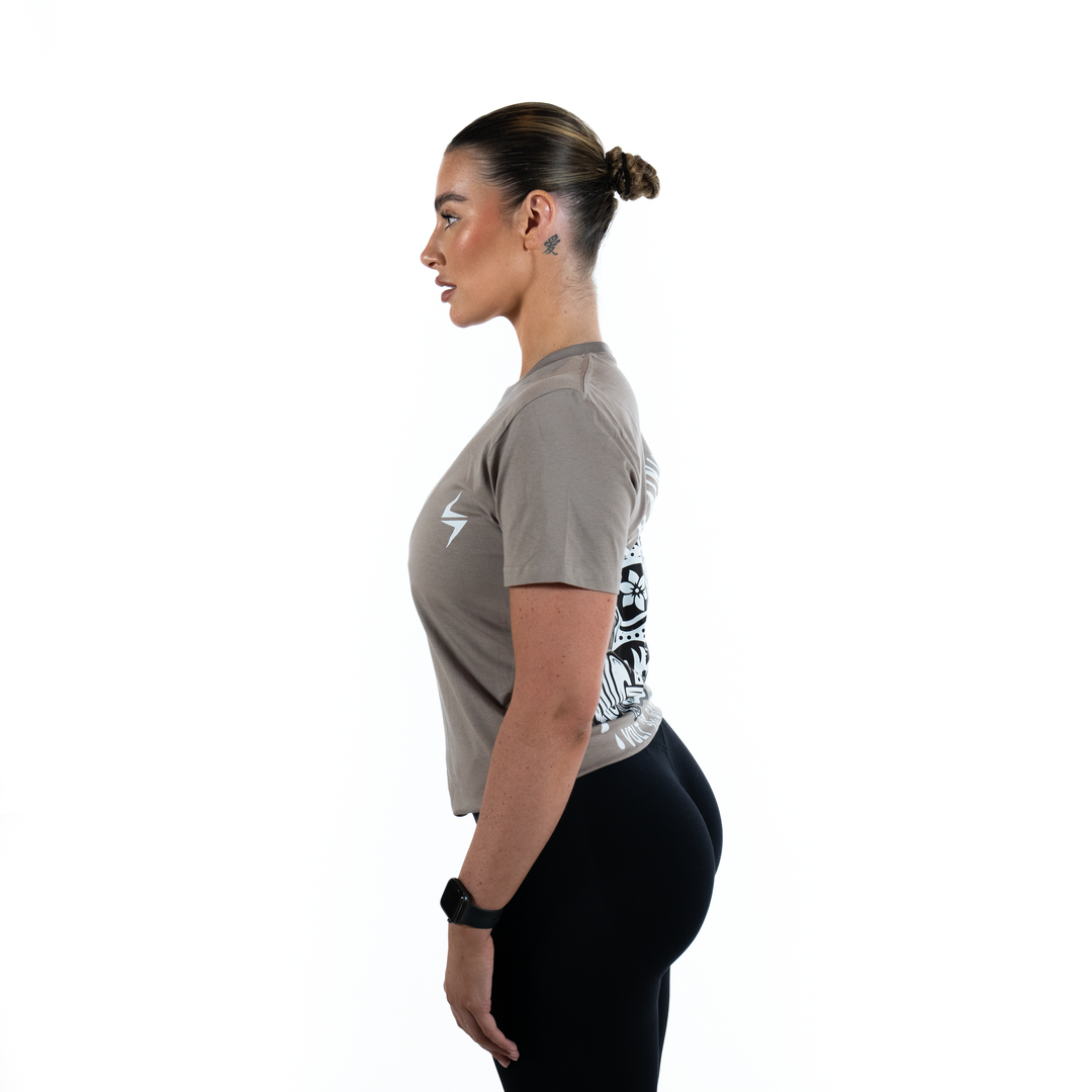 VOLT Training Systems Tee UNISEX - MUSHROOM