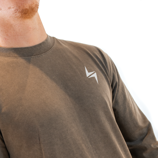 VOLT Originals Long Sleeve Top - FADED Grey