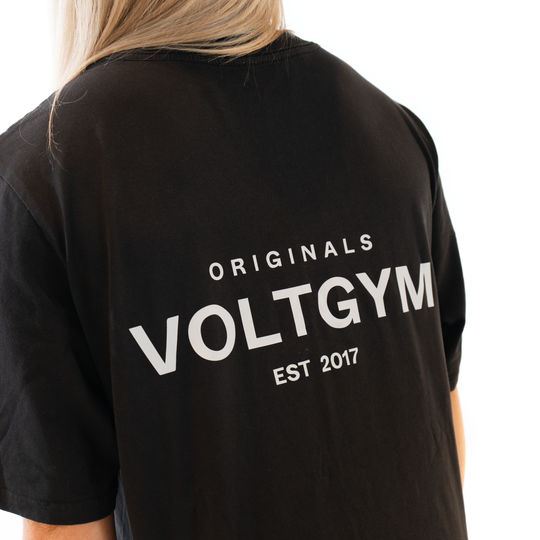 VOLT Originals Tee UNISEX - FADED BLACK