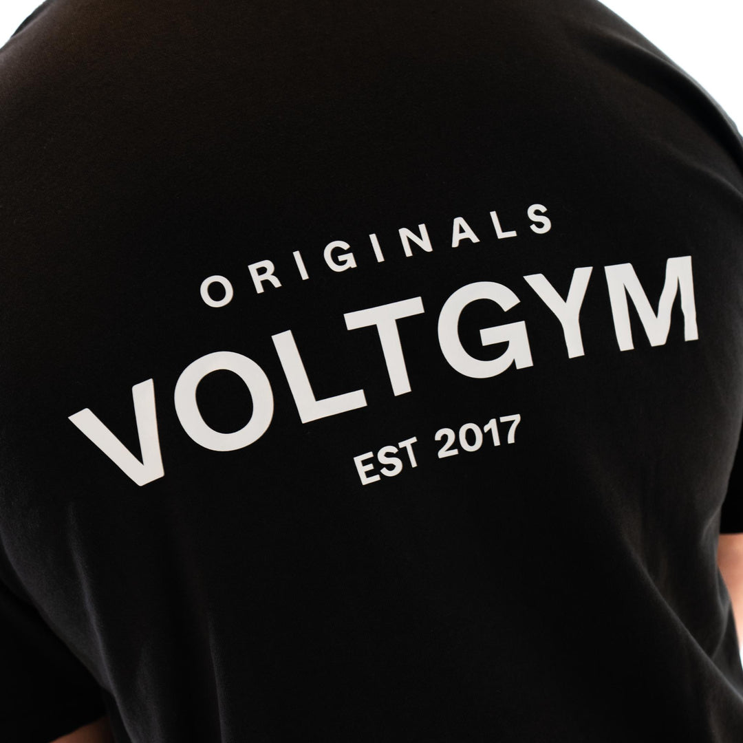 VOLT Originals Tee UNISEX - FADED BLACK