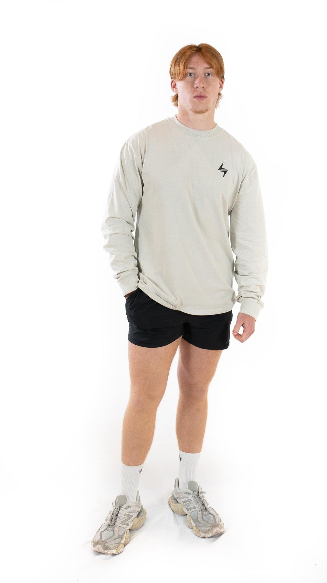 VOLT Originals Long Sleeve Top - FADED BONE