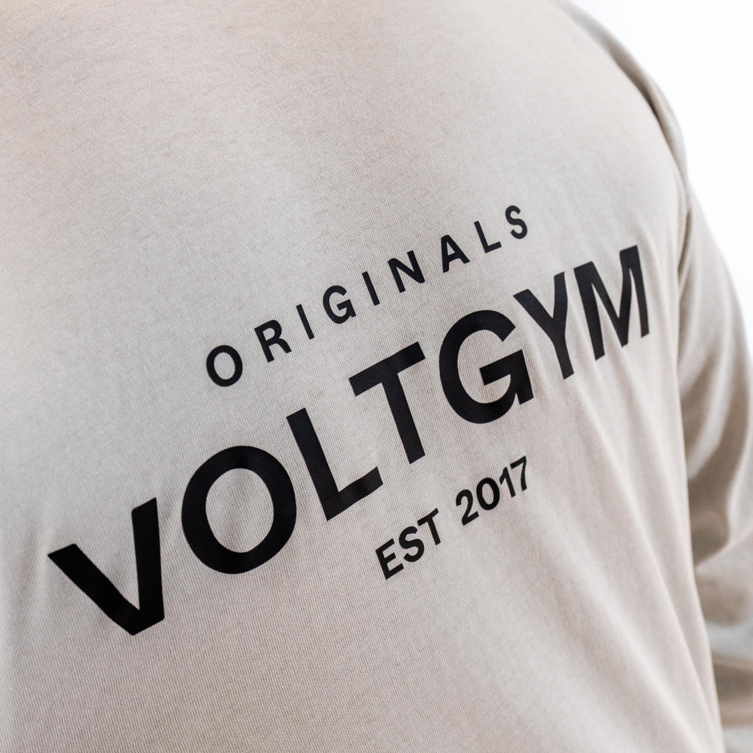 VOLT Originals Long Sleeve Top - FADED BONE