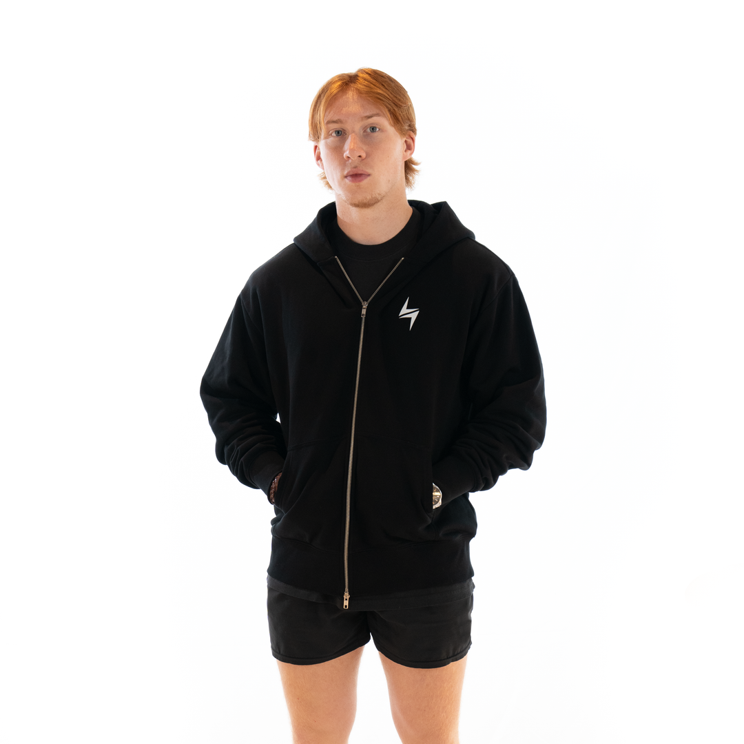 VOLT Originals Heavy Zip Hood - BLACK