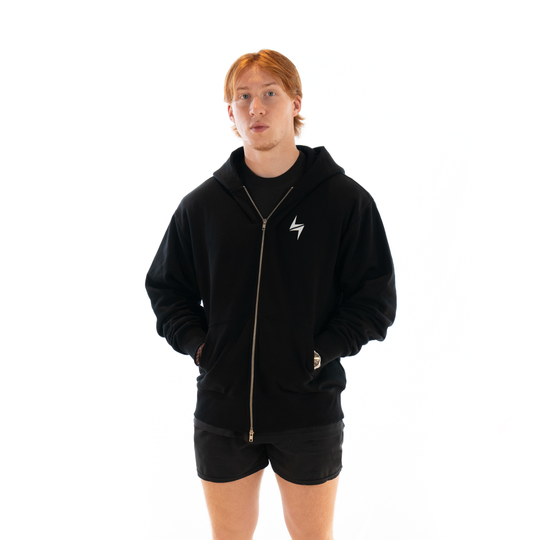 VOLT Originals Heavy Zip Hood - BLACK