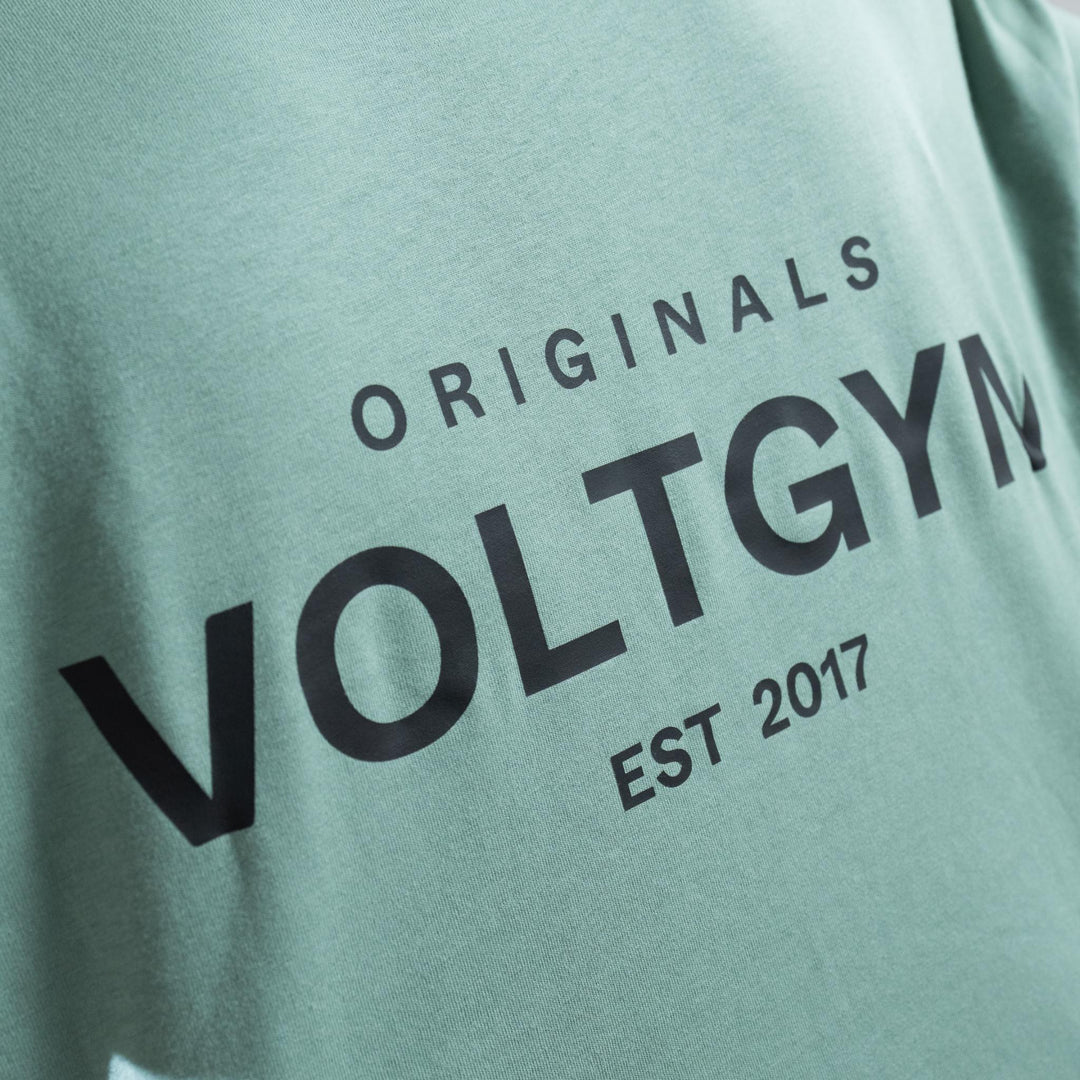 VOLT Originals Women's Cropped Tee - SAGE