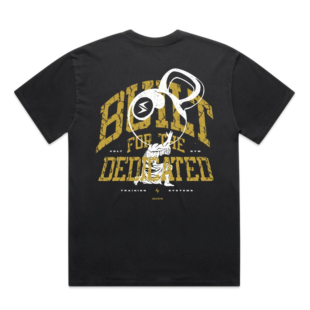 Volt Gym Atlas Tee Black Back
