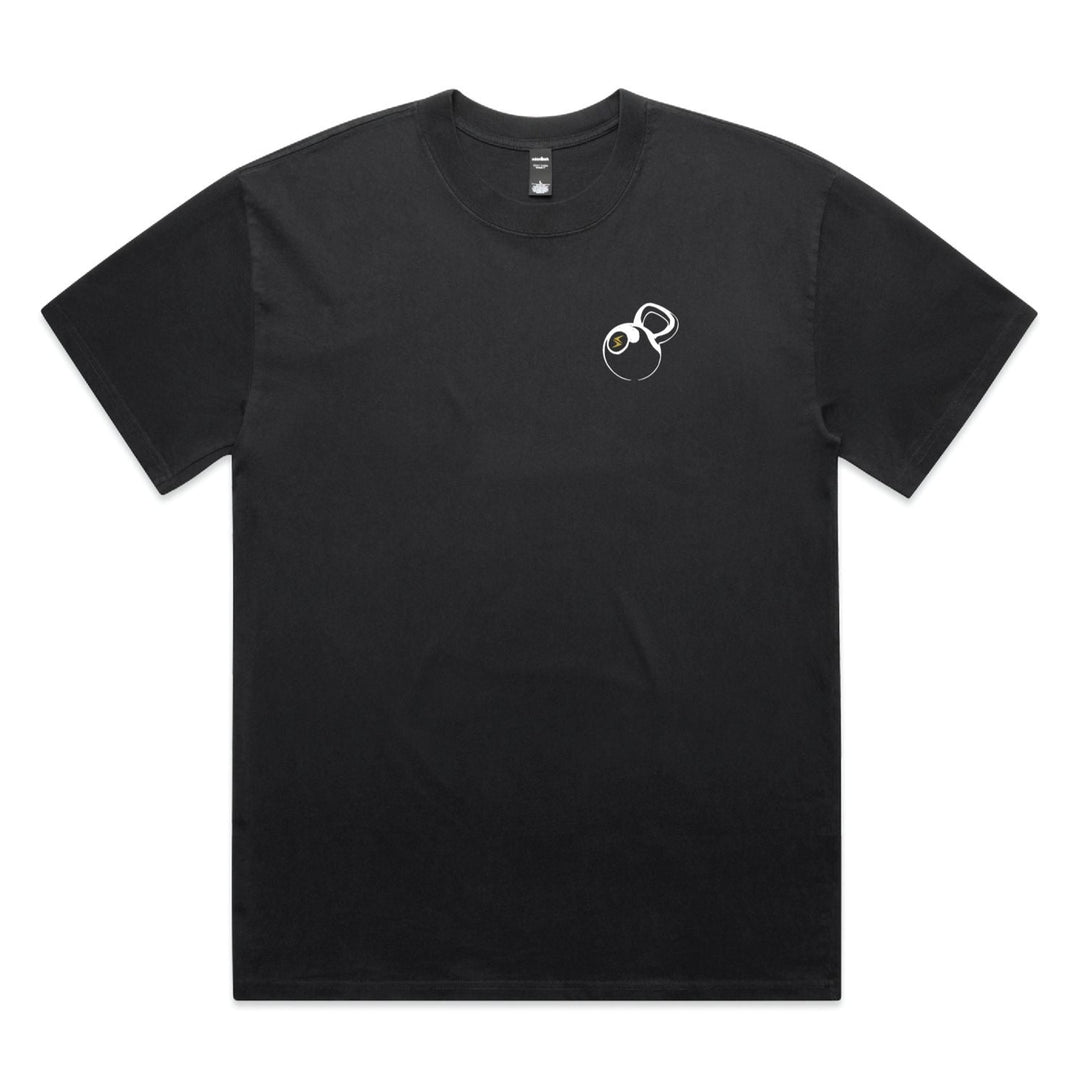 Volt Gym Atlas Tee Black Front