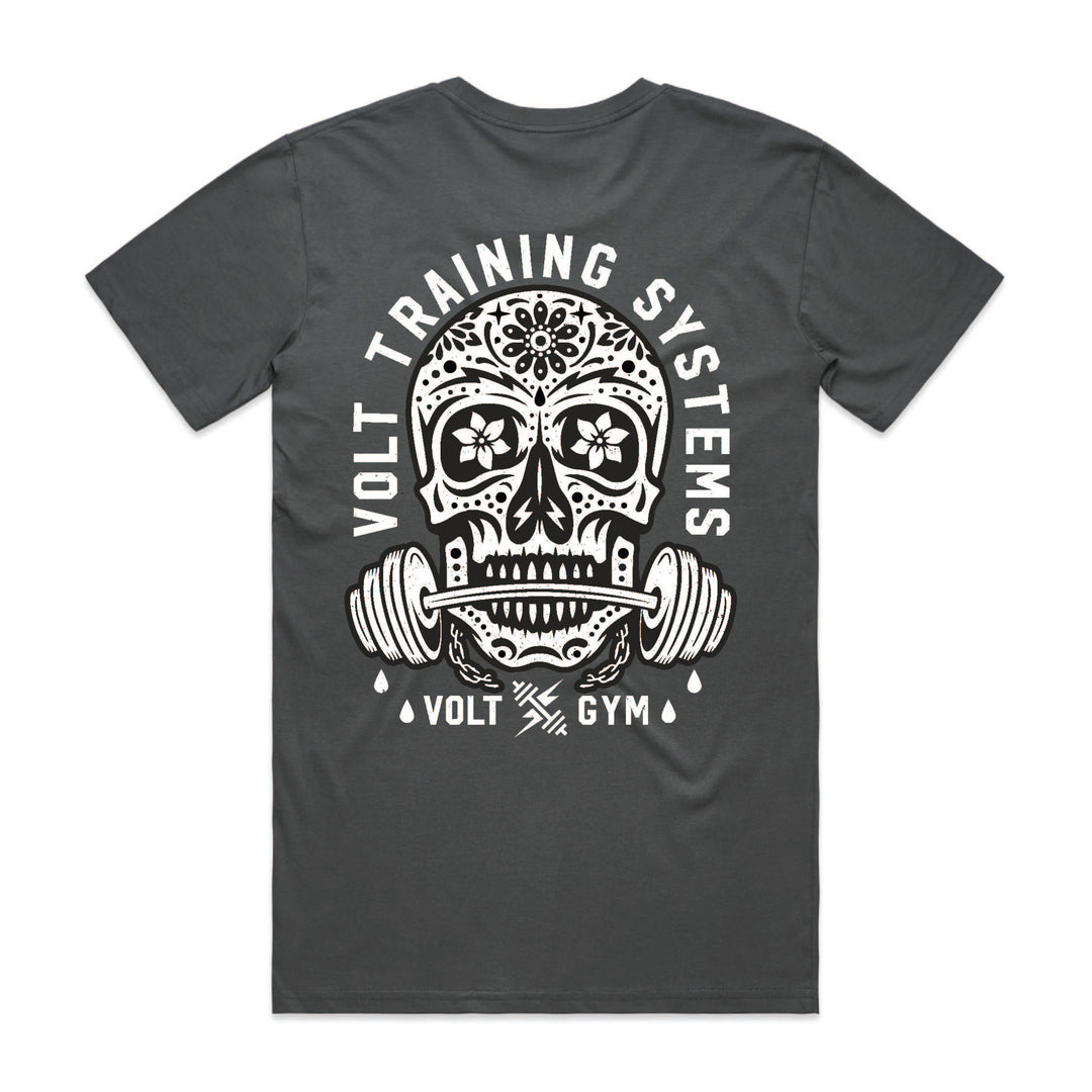 VOLT GYM Training Systems Tee - Charcoal