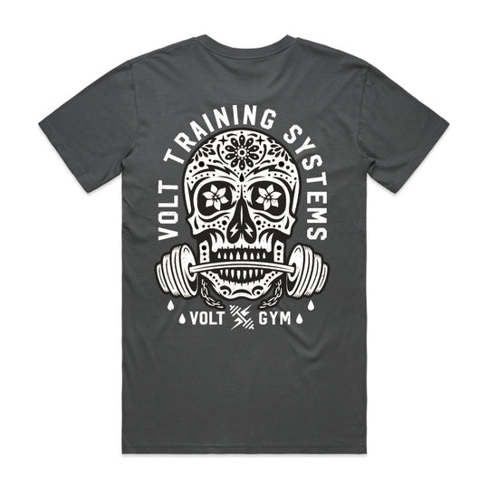 VOLT GYM Training Systems Tee - Charcoal