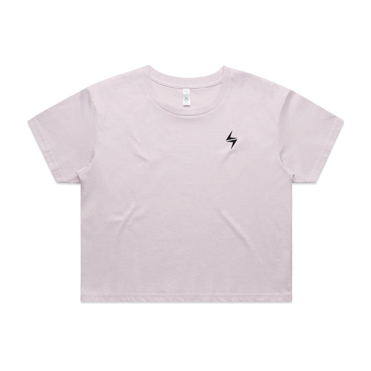 VOLT Originals Women's Cropped Tee - ORCHID