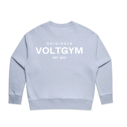 VOLT Originals Women's Crew - POWDER