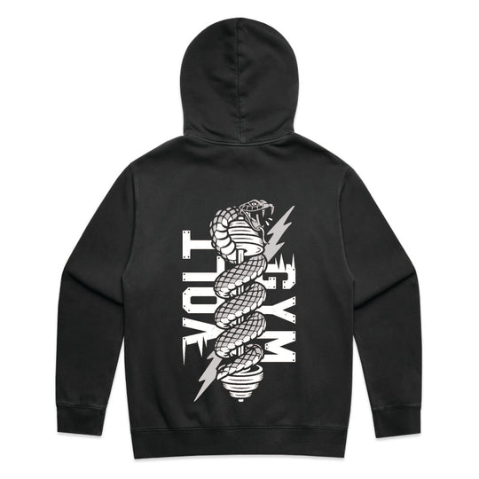 VOLT Serpent Hoody UNISEX - BLACK